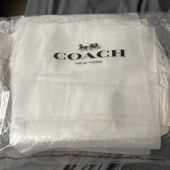 Coach Morgan Shoulder Bag in Silver/chalk multi - Picture 8 of 15